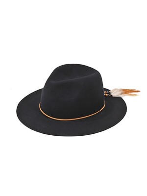 2way custom wool fedora [NAVY]