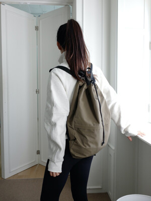 String Backpack (khaki-Brown)