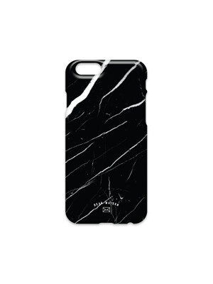 MARBLE CASE - BLACK CRACK