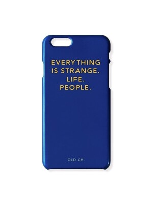 SUB Phone case - WEIRD. Blue