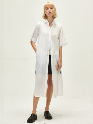 white long robe(white)