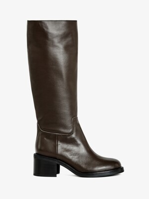 60mm Belluci Riding Long Boots (Brown)
