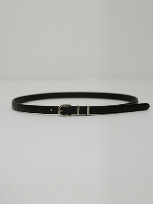 Faux-Leather Belt_Black