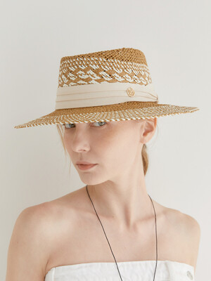 resort pedora panama hat (C029_beige)