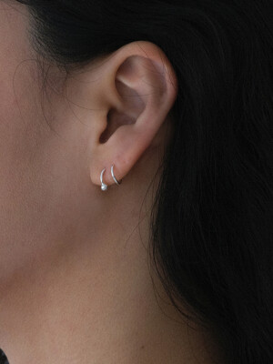 Spring Earring (silver925)(2color)