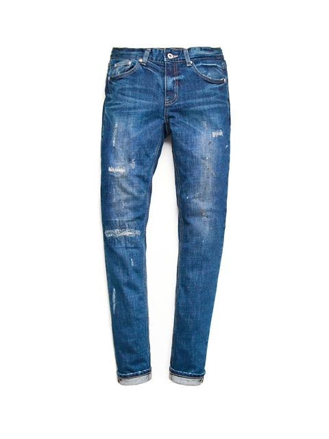 M#0451 st Davids distressed jeans