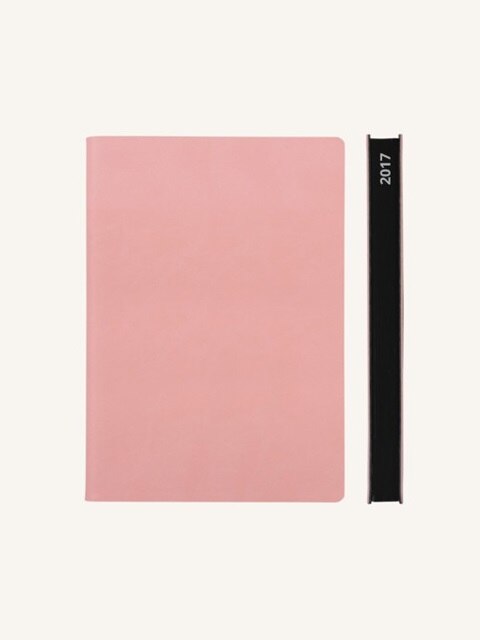 Signature Diary 2017 (A6 size) Pink