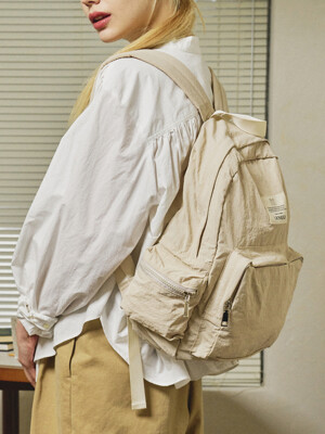 페더 백팩 아이보리 Feather backpack Ivory
