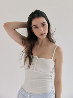 Cozy knit one piece swimsuit _Pure White