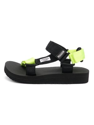 [MEN] LLUVIA BLK/NEON