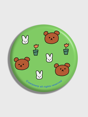 Bear and rabbit-green(거울)