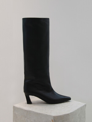 Mia Boots Leather Black