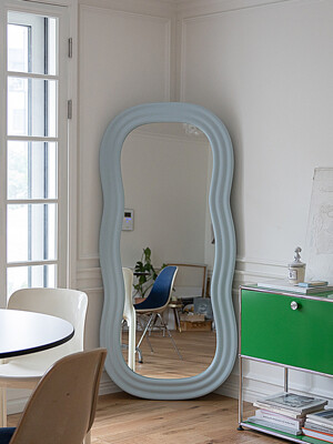 Wave Mirror (Sky Blue / medium)