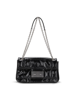 CLASSIC CHAIN QUILTING BAG IN BLACK