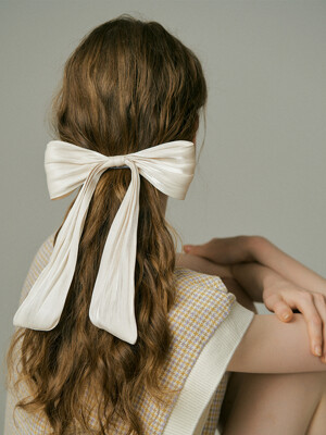 Long Ribbon Hairpin [2color]