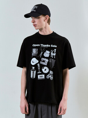 OTS Graphic T-Shirt Black