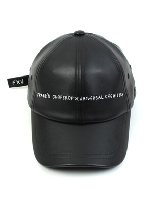 FRANKS CHOPSHOP Collabo Logo Leather Ballcap 코라보볼캡