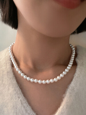 7MM PEARL NECKLACE AN422023