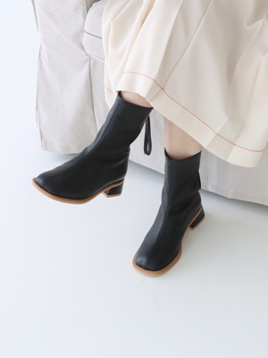 Zip Ankle Boots_21519_black