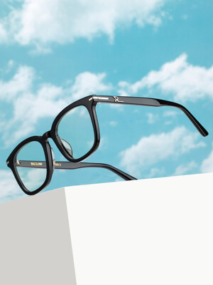 RECLOW ACETATE NAN NO.1 BLACK GLASS 안경