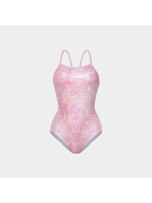 [배럴] 우먼 옵티컬 리플렉션 V백 원피스 수영복 핑크샌드비치 (B4SWSWS016PSC)