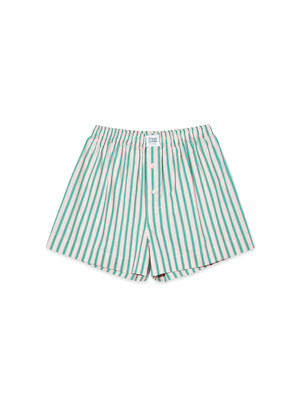Chilling Stripe Shorts (Green)