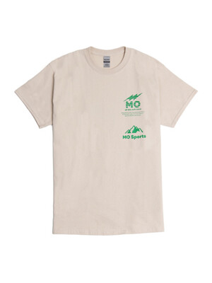 MO Hike Graphic Tshirt Beige (모 하이크 반팔티셔츠 베이지)