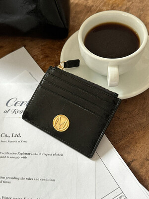 Seine slim card wallet - Black