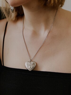 [Surgical] New Classic Heart Necklace