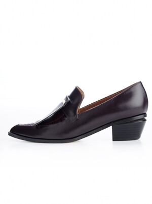 LD1-SL001_RENE Pointed toe Loafer