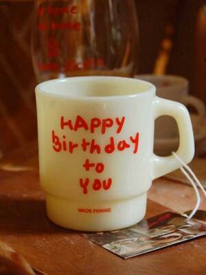 HAPPY BIRTHDAY mug  해피벌쓰데이 머그 생일선물 집들이 선물