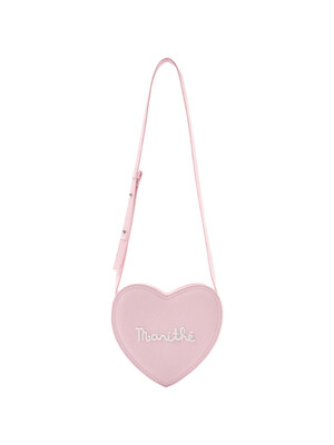 ENFANT HEART SMALL BAG pink