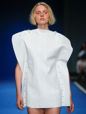 Box Gallery | Leather Dress White