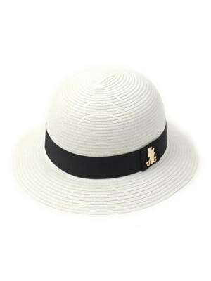 Summer White Cloche Hat 썸머클로슈햇