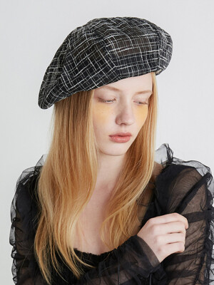 Summer Tweed Beret