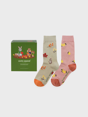 autumn pattern 2pack GIFT