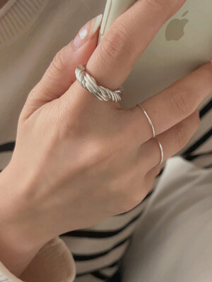 silver925 mone ring