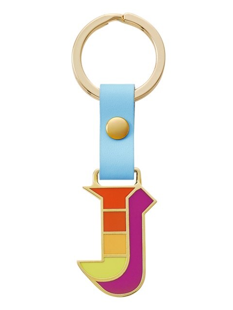 [usual M.E]Stickery initial key ring