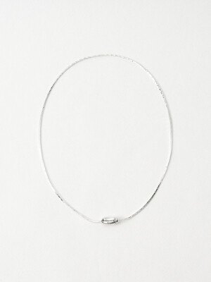 crescent chain necklace