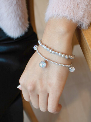Seaform Snowball Pearl Bracelet