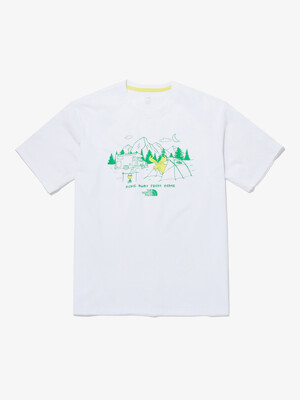NT7UP07B 썸머 캠프 반팔 티셔츠
