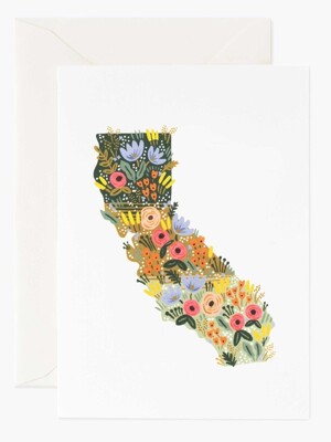 California Wildflowers Card 도시 카드