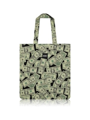 Dollar Bills Flat Tote Bag