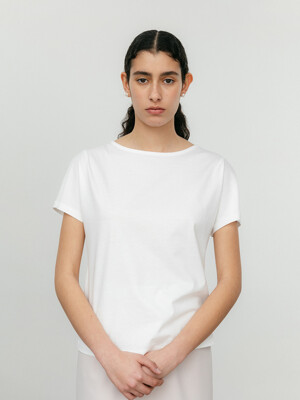 Silket T-shirt-white