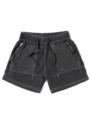 23 INSIDEOUT PIGMENT SHORTS CHARCOAL