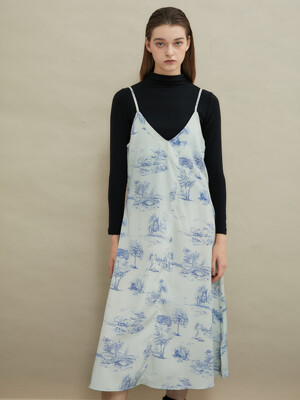 Venice bustier dress [Gray]