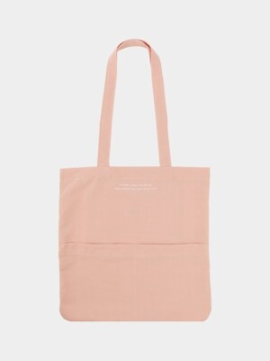 Rosette Flap Pocket bag light pink
