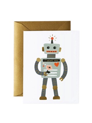 Robot Love Card 사랑 카드
