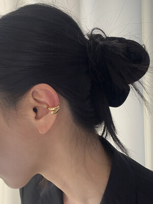 [925silver] Eternal earcuff (2color)