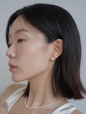 14K Classic Pearl Earring (8mm)